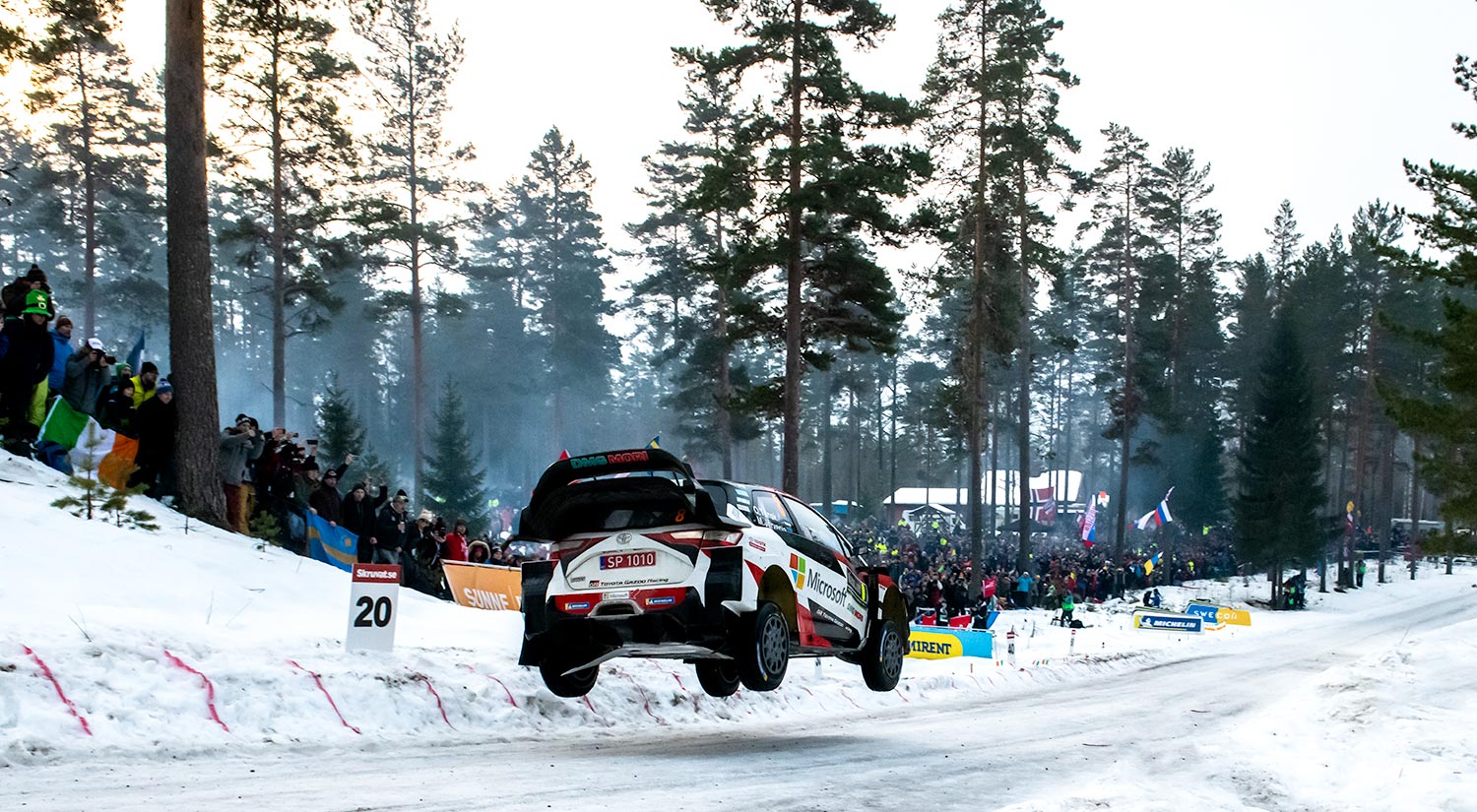Ott Tänak	& Martin Järveoj - Toyota Yaris, Torsby, Sweden, 2019