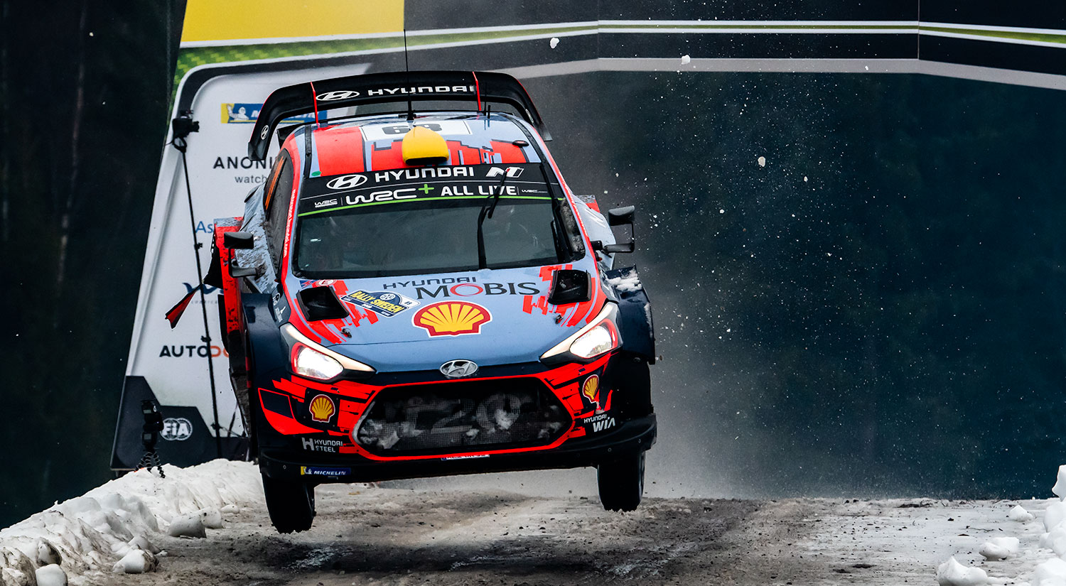 Andreas Mikkelsen & Anders Jæger-Synnevaag - Hyundai i20 Coupe WRC, Torsby, Sweden, 20195