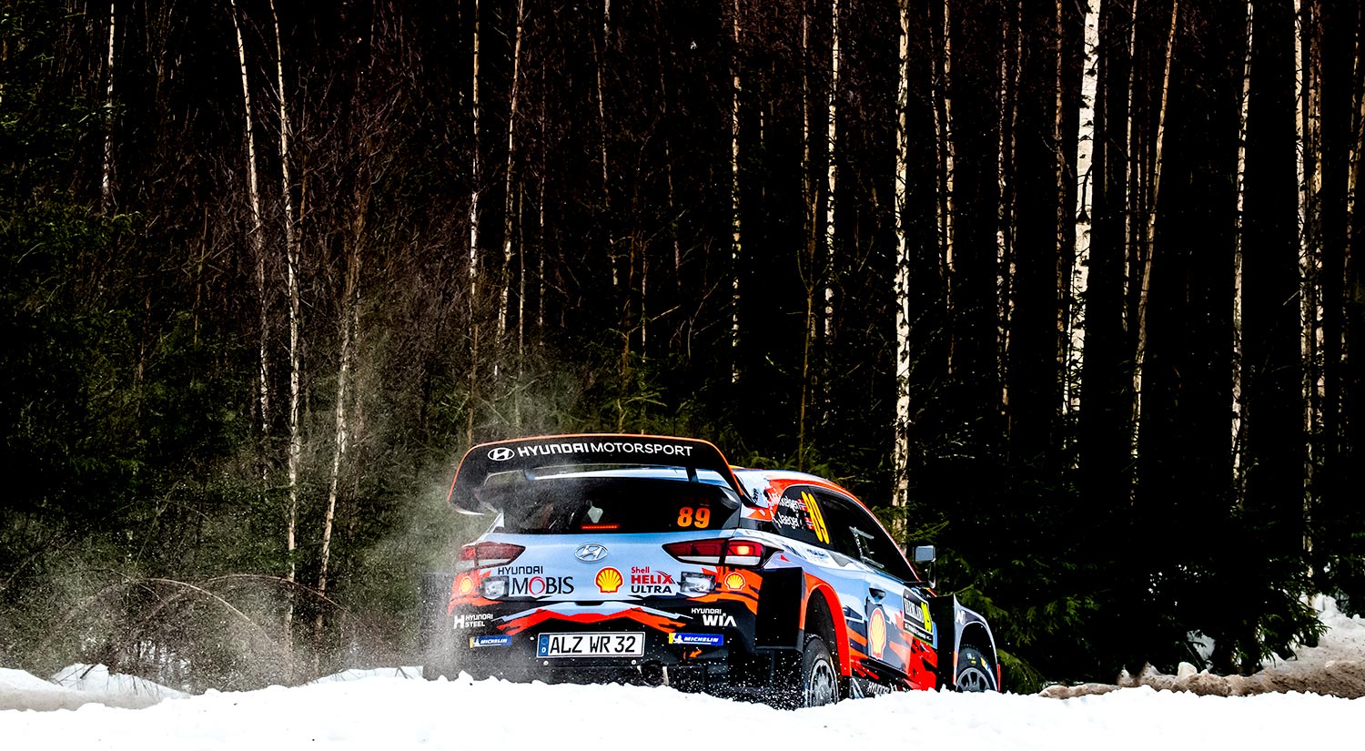 Andreas Mikkelsen & Anders Jæger-Synnevaag - Hyundai i20 Coupe WRC, Torsby, Sweden, 2019