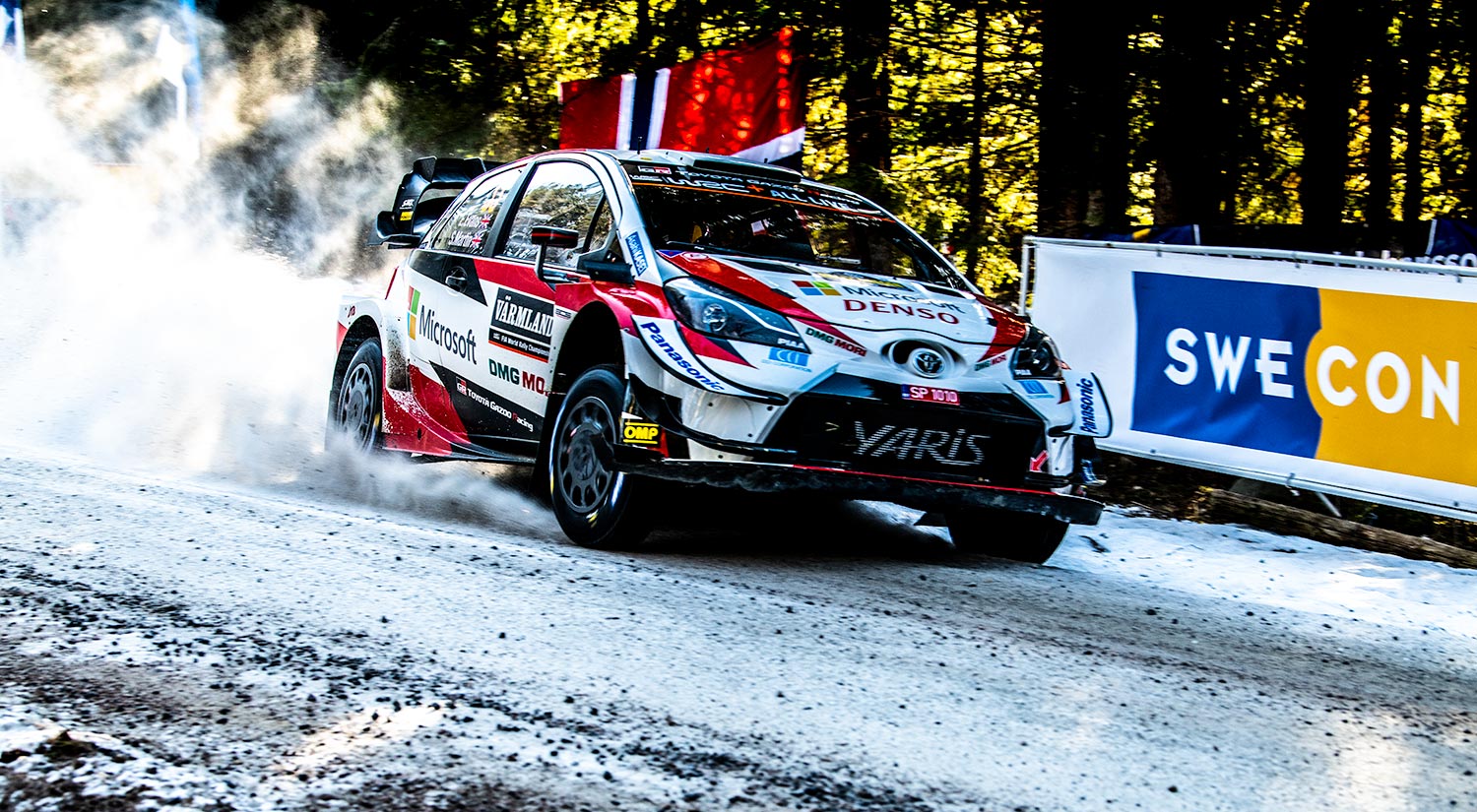 Elfyn Evans	& Scott Martin - Toyota Gazoo Racing WRT, Torsby, Sweden, 2020