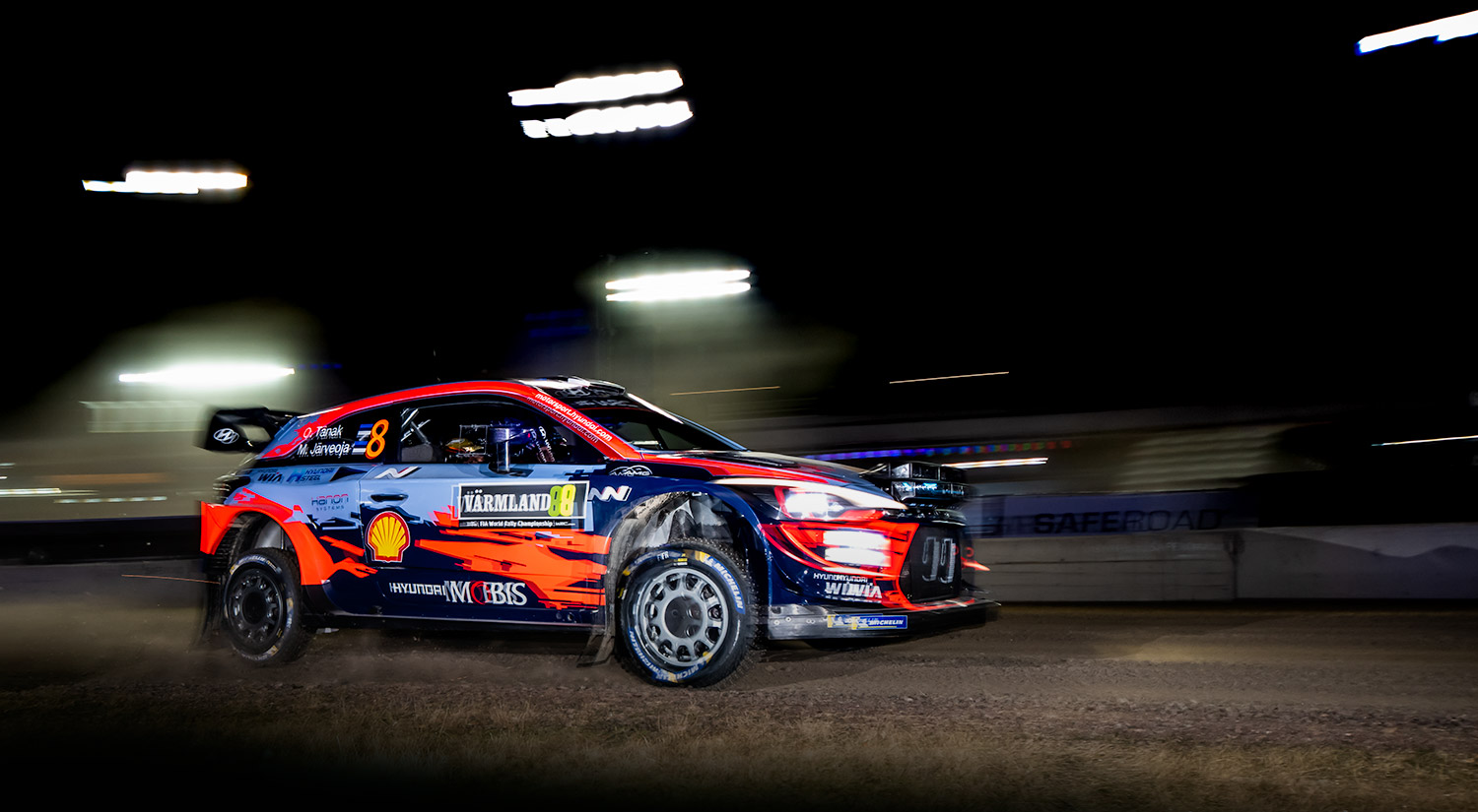 Ott Tänak & Martin Järveoja - Hyundai Shell Mobis WRT, Torsby, Sweden, 2020