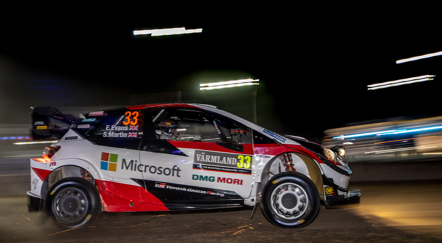 Elfyn Evans	& Scott Martin - Toyota Gazoo Racing WRT, Torsby, Sweden, 2020