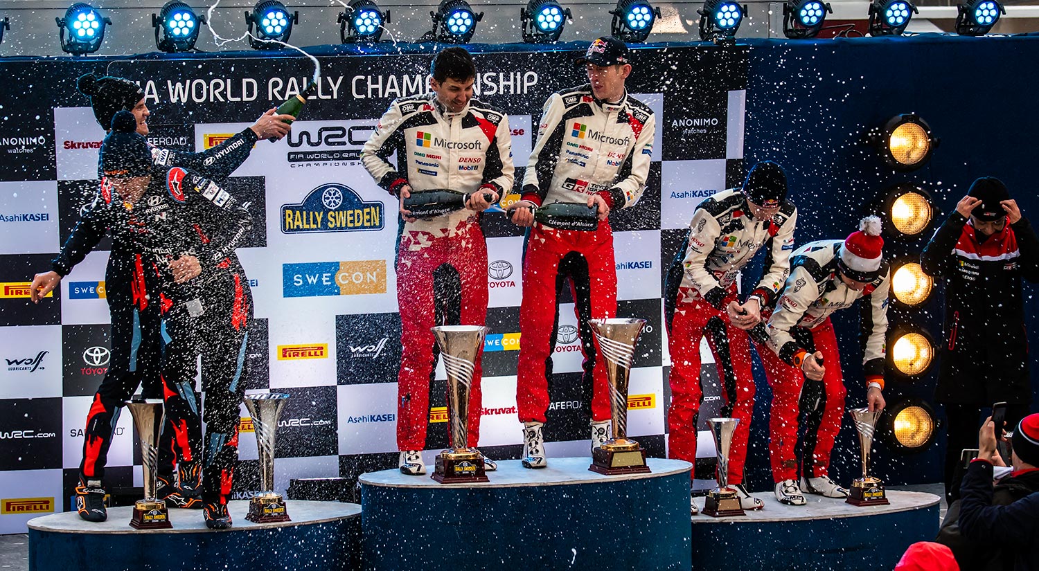 Elfyn Evans	& Scott Martin - Toyota Gazoo Racing WRT, Torsby, Sweden, 2020